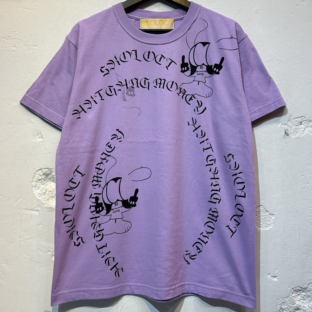 SKOLOC ARTGANGMONEY Tシャツ Mサイズ KOLOCT ART GANG MONEY T-SHIRT – SKOLOCT STORE