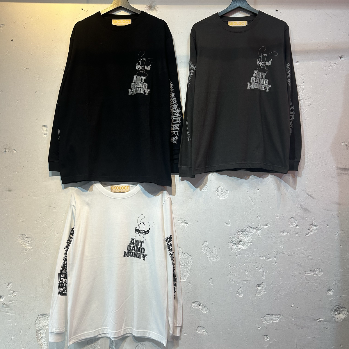 KOLOCT ART GANG MONEY T-SHIRT – SKOLOCT STORE