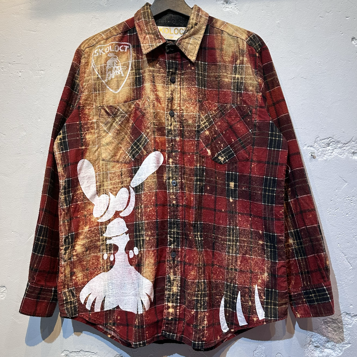 SKOLOCT DYED FLANNEL SHIRT – SKOLOCT STORE