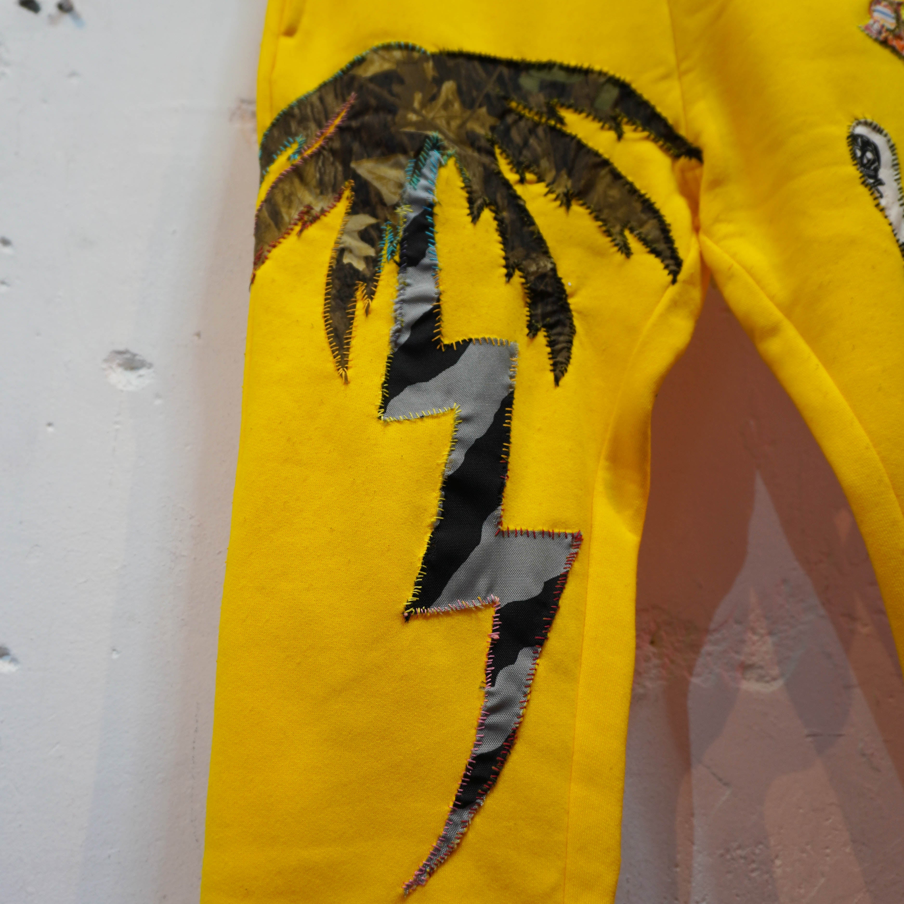 SKOLOCT PALM PATCH SWEATPANTS