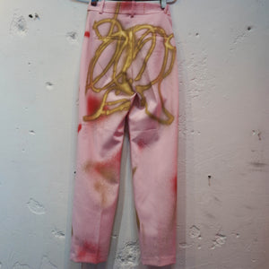 SKOLOCT SPRAY PAINTED SLACKS