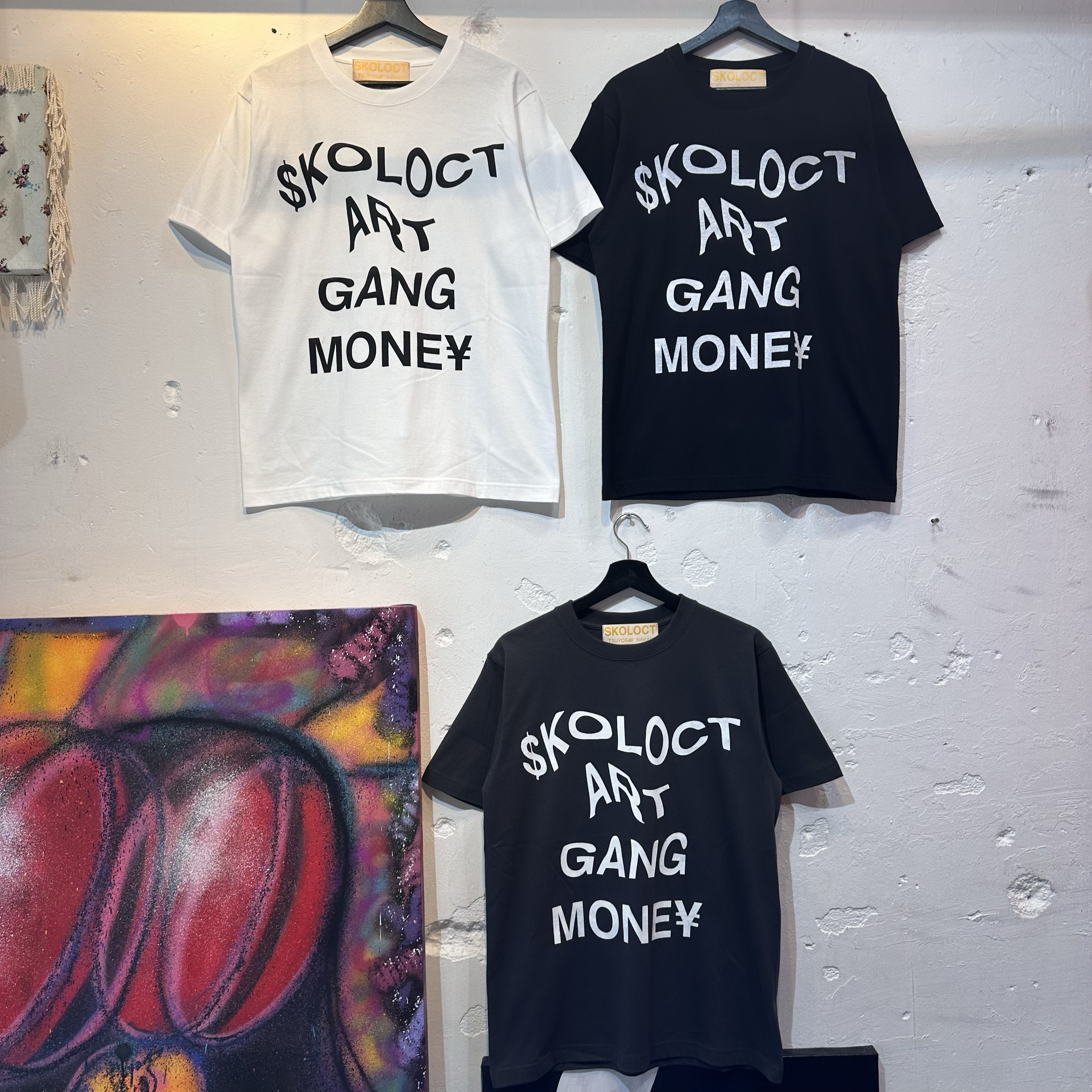 $KOLOCT ART GANG MONEY T-SHIRT