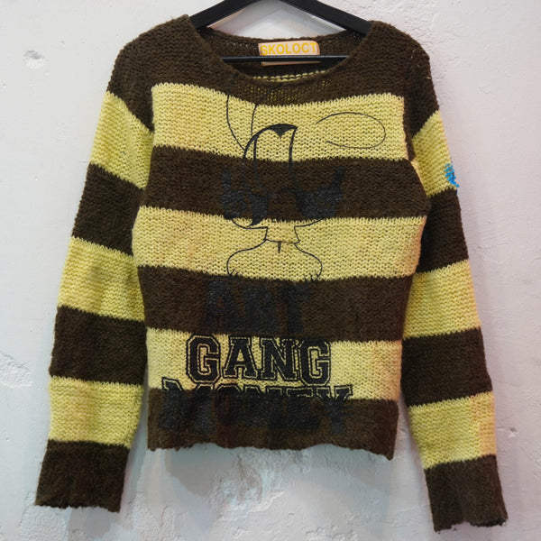 トップス SKOLOCT STRIPE KNIT SWEATER SKOLOCT STRIPE KNIT SWEATER – SKOLOCT STORE
