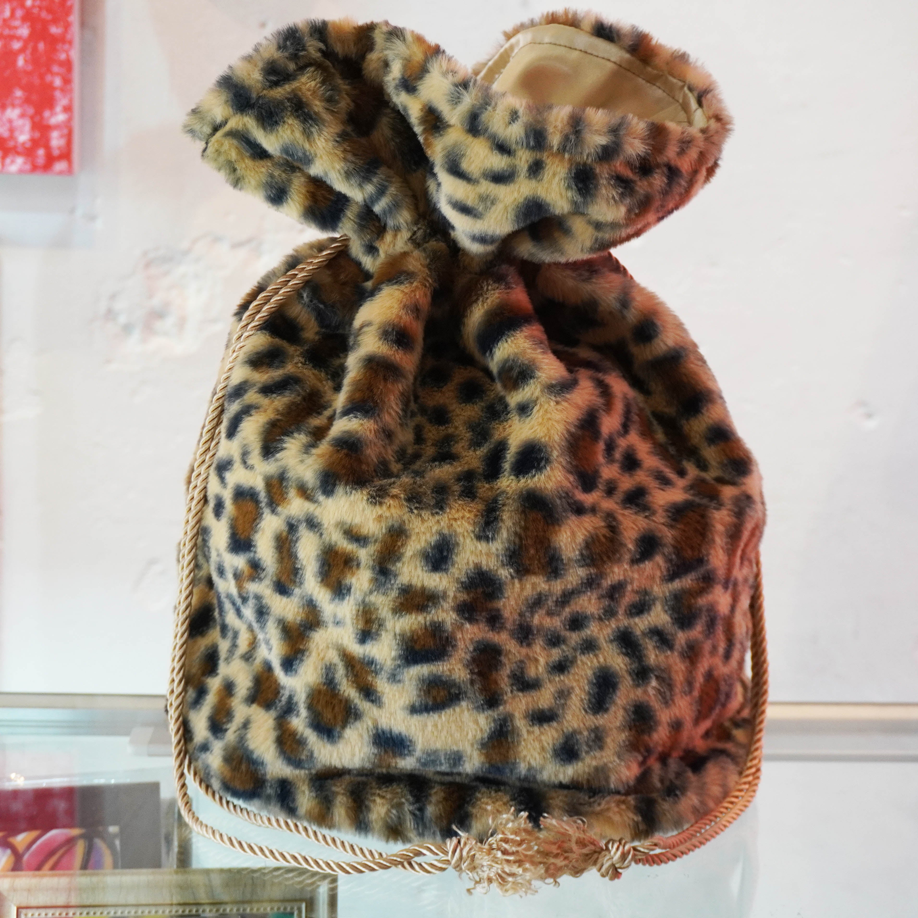 SKOLOCT MONEY BAG - LEOPARD