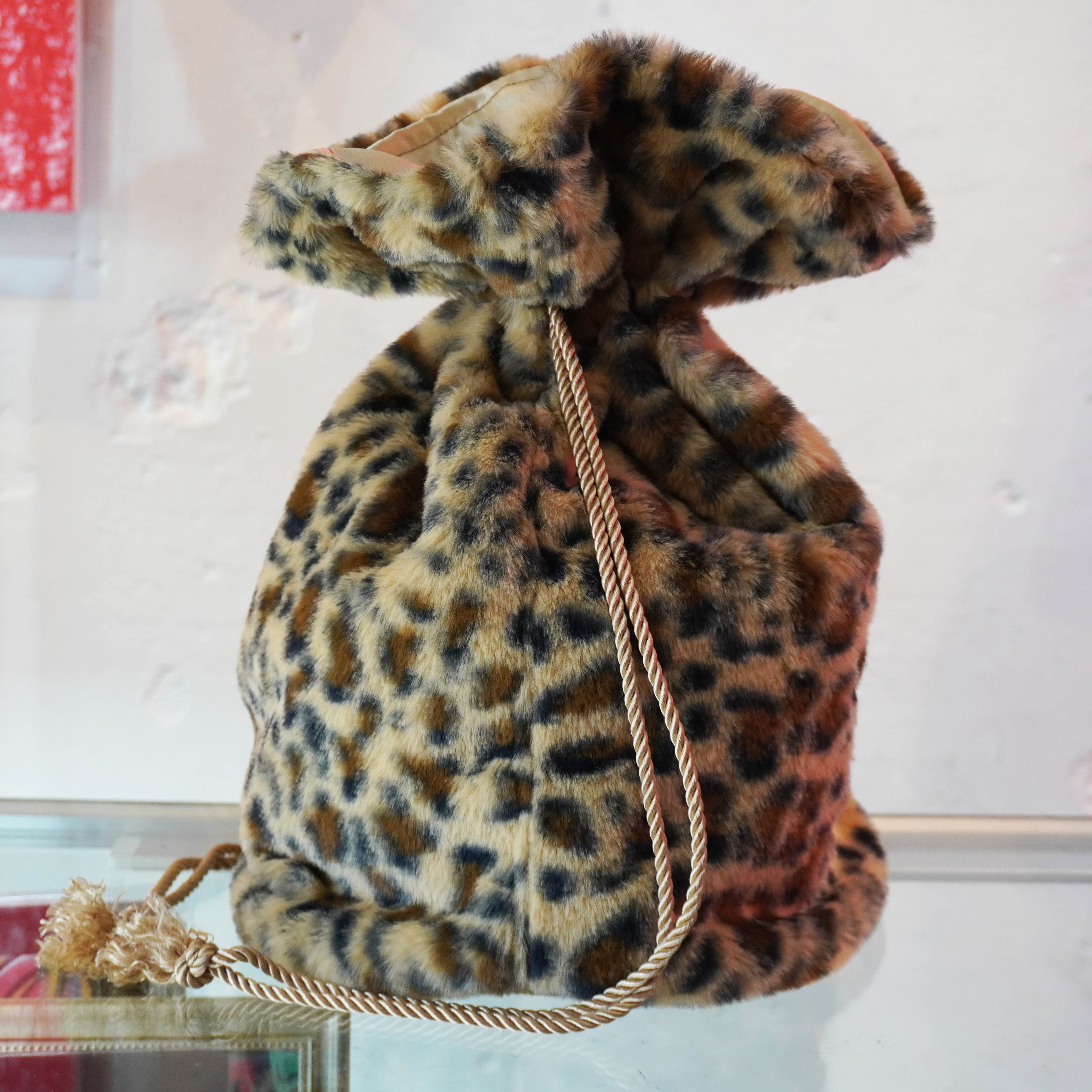 SKOLOCT MONEY BAG - LEOPARD