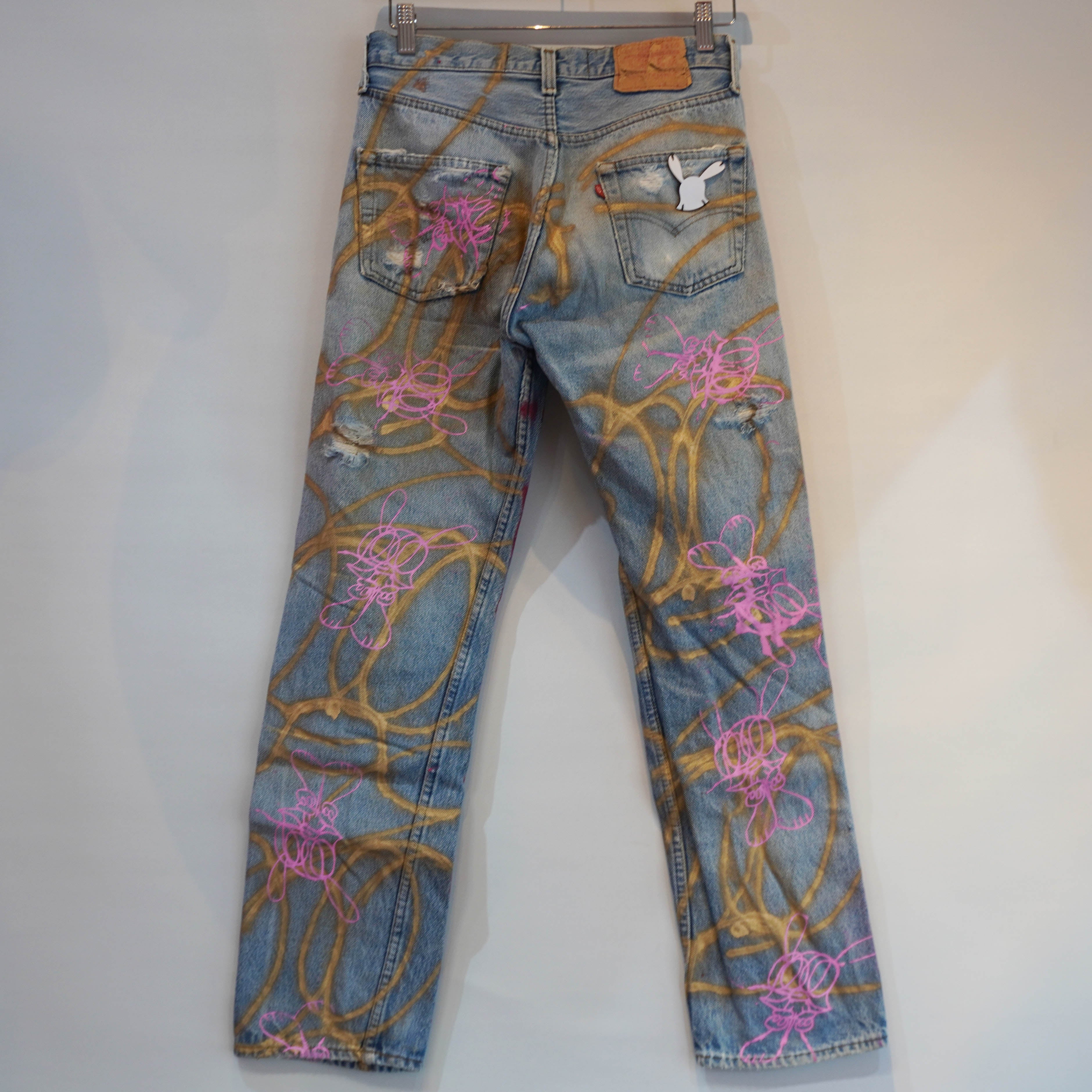 SKOLOCT PAINTED JEANS-27