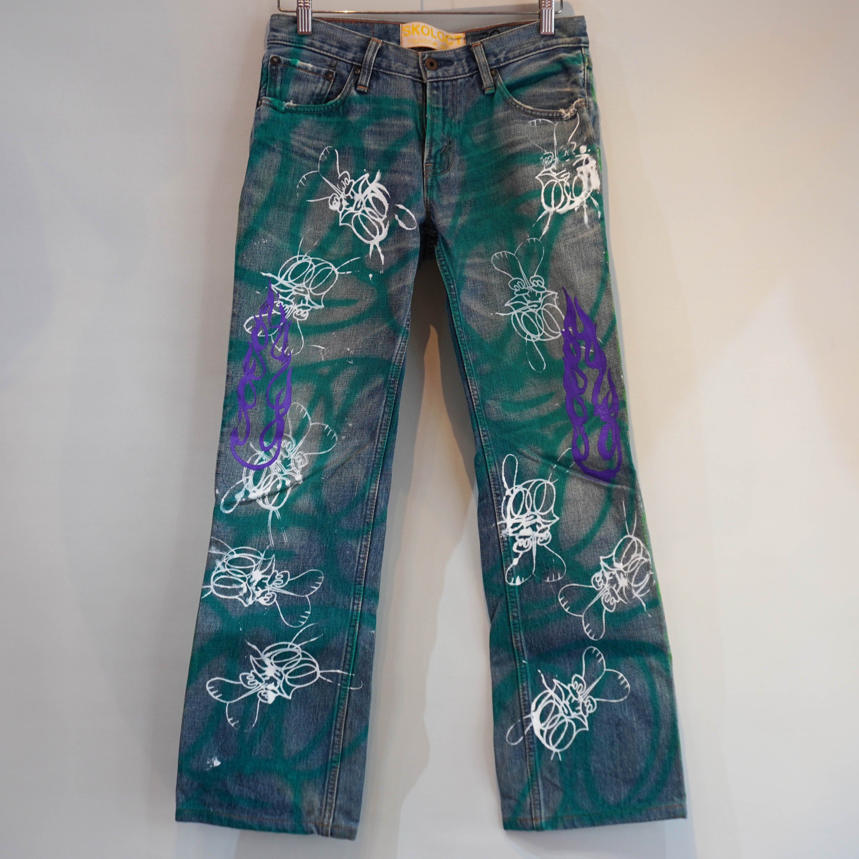 SKOLOCT PAINTED JEANS-30