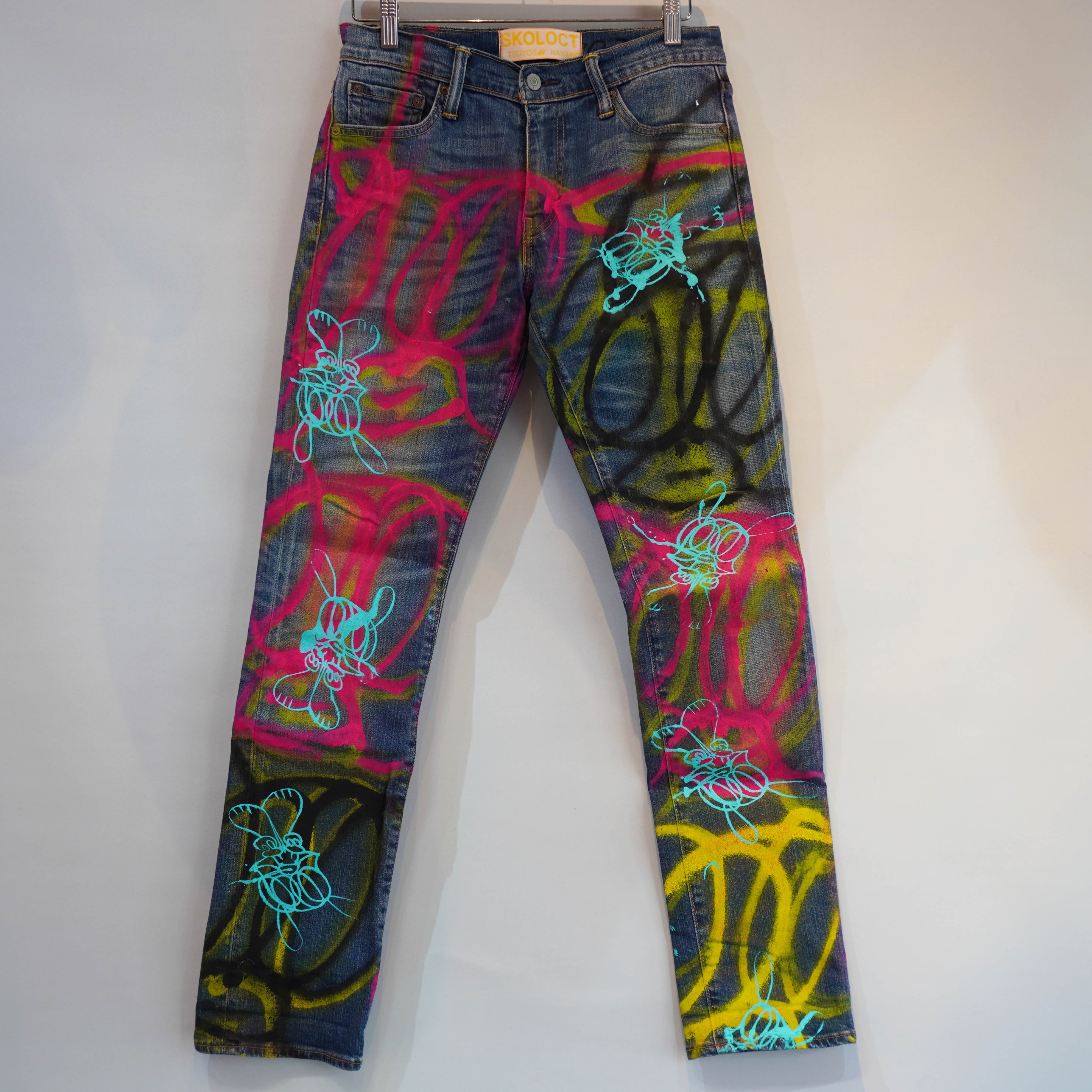 SKOLOCT PAINTED JEANS-30