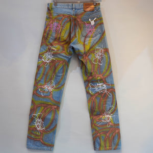 SKOLOCT PAINTED JEANS-31