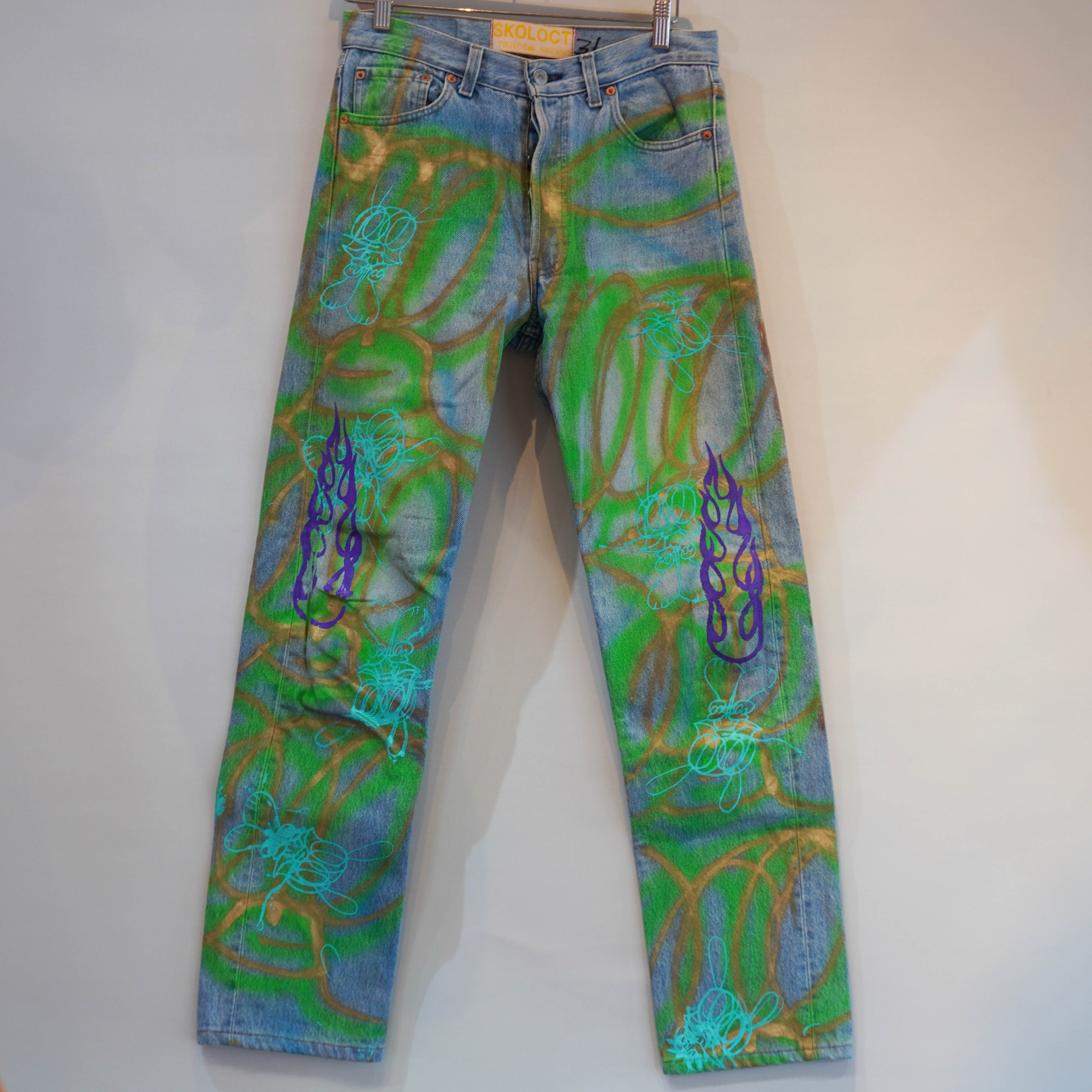 SKOLOCT PAINTED JEANS-31