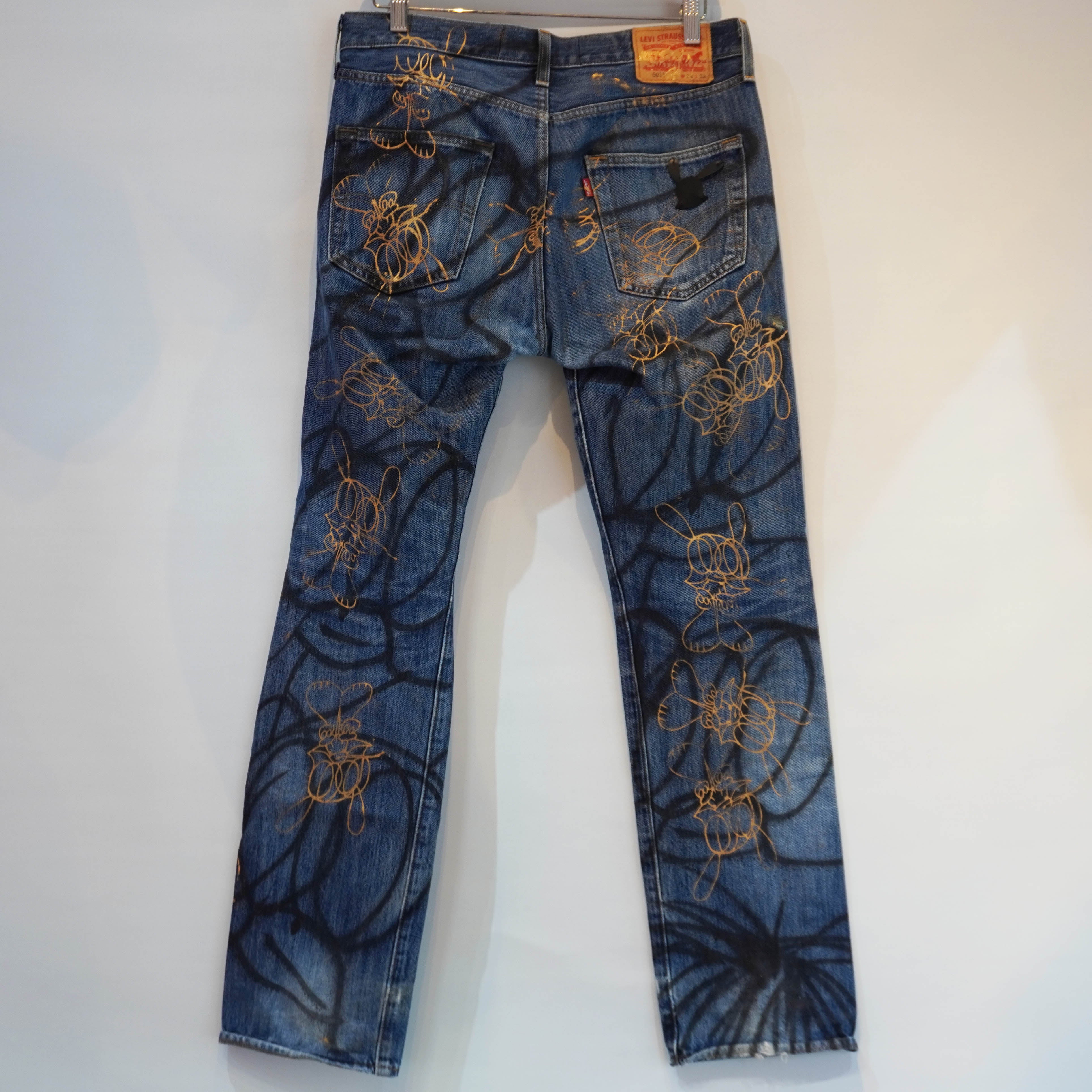 SKOLOCT PAINTED JEANS-32