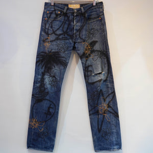 SKOLOCT PAINTED JEANS-32