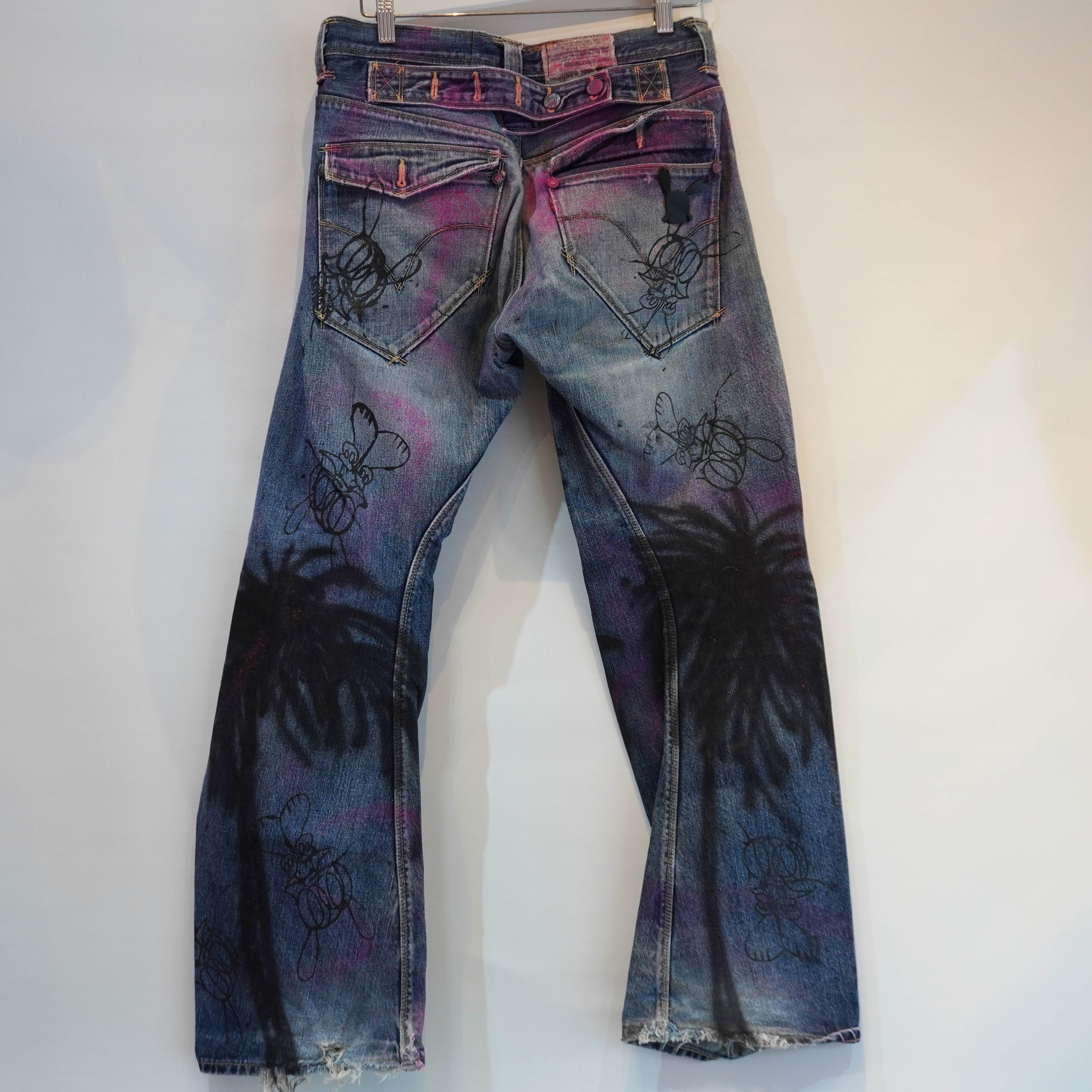 SKOLOCT PAINTED JEANS-32