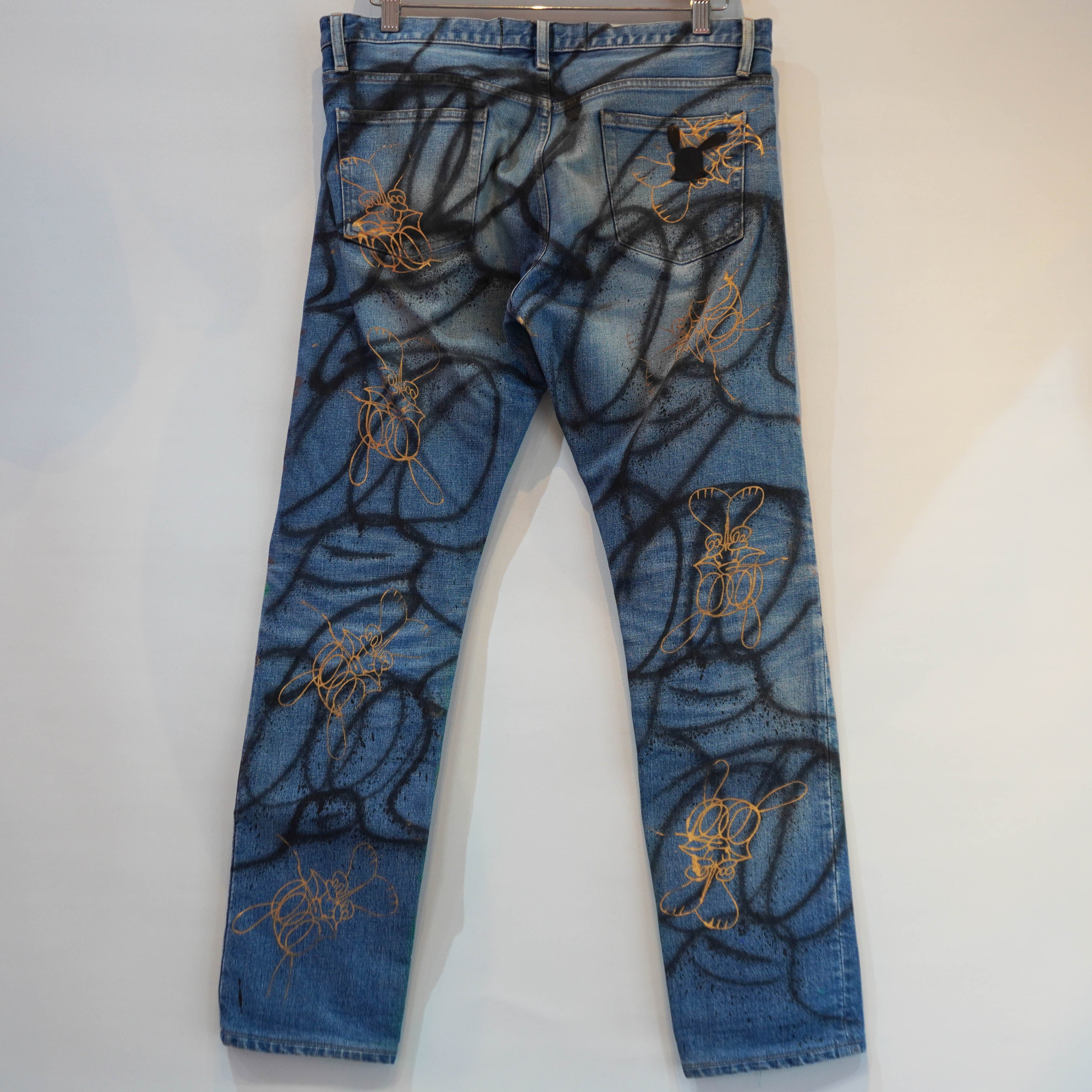 SKOLOCT PAINTED JEANS-33