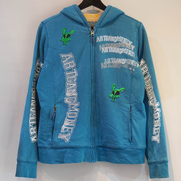 SKOLOCT ALIEN PRINT ZIP HOODIE-S – SKOLOCT STORE