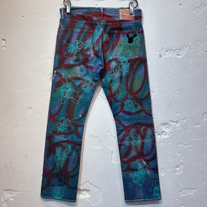 SKOLOCT PAINTED JEANS – SKOLOCT STORE