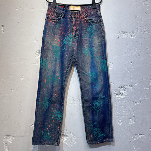 SKOLOCT PAINTED JEANS – SKOLOCT STORE