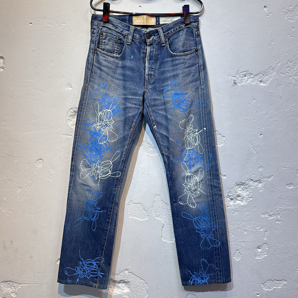 SKOLOCT PRINTED JEANS – SKOLOCT STORE