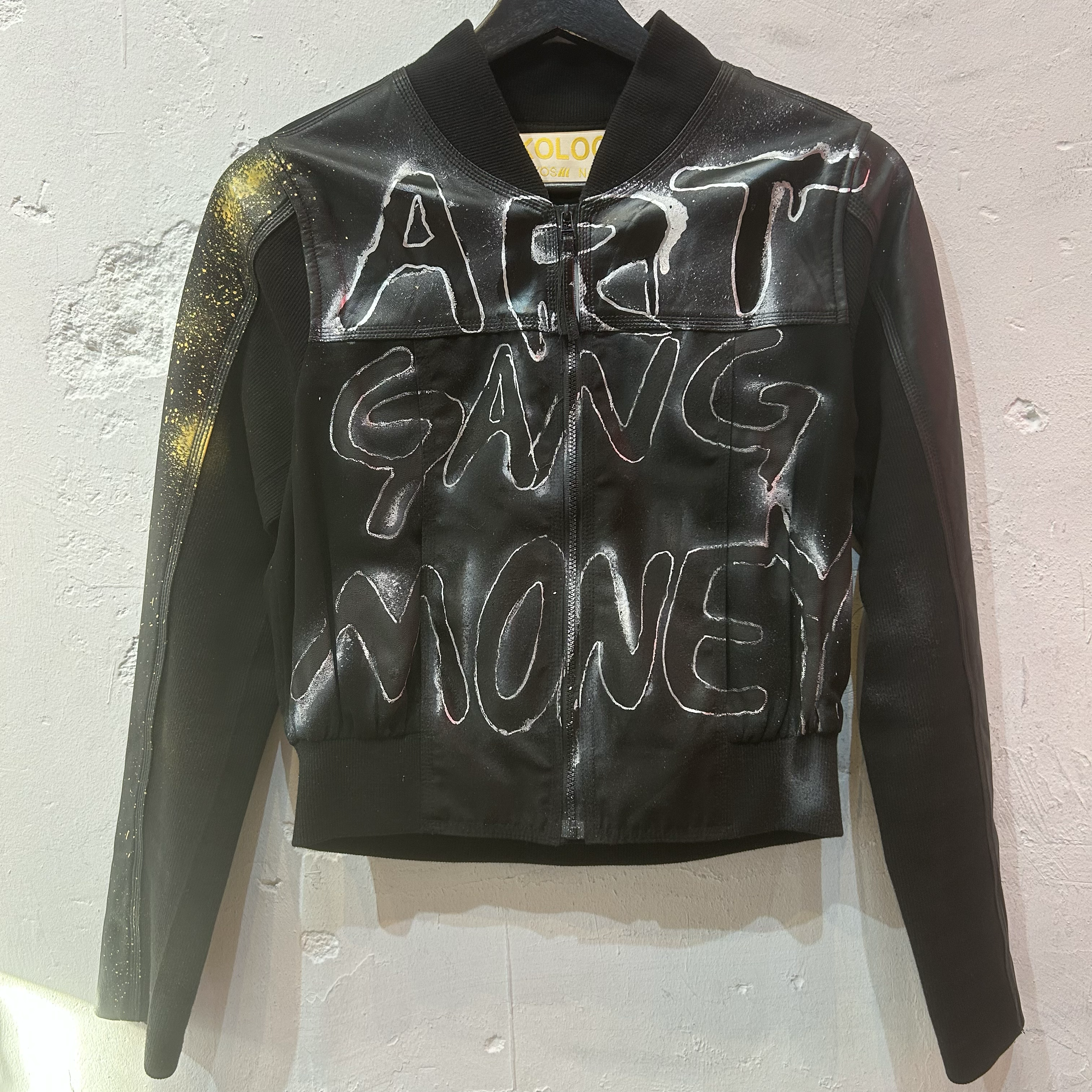 SKOLOCT PAINTED SEE THROUGH JACKET