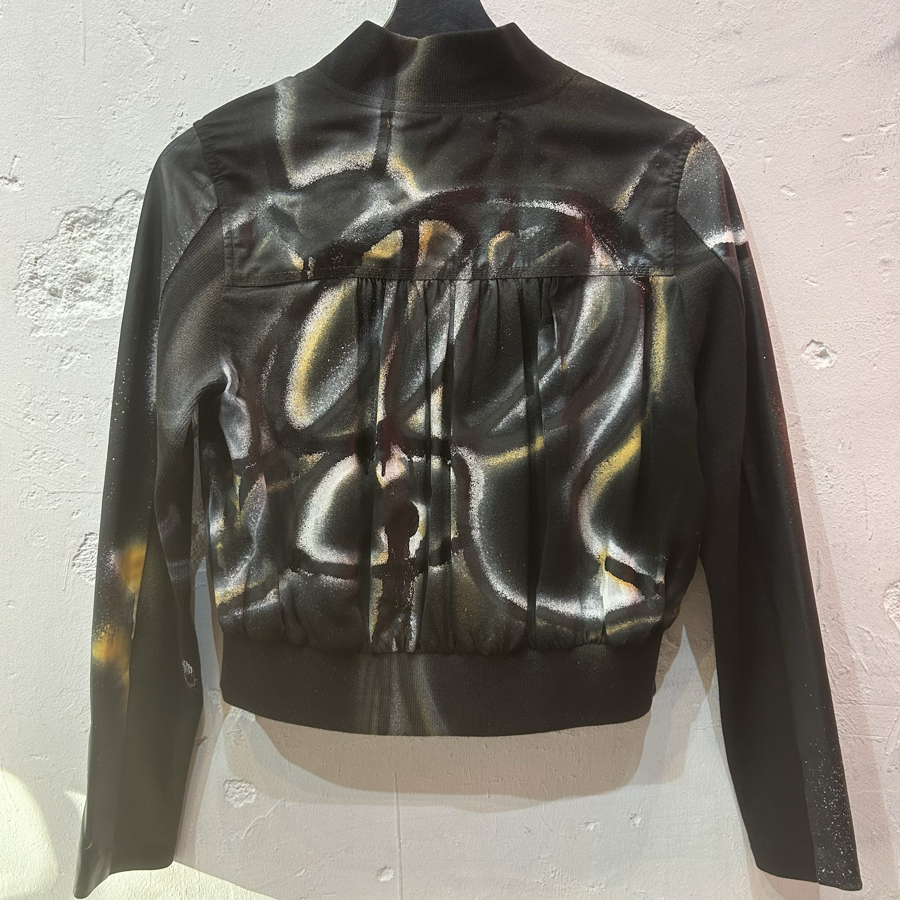 SKOLOCT PAINTED SEE THROUGH JACKET