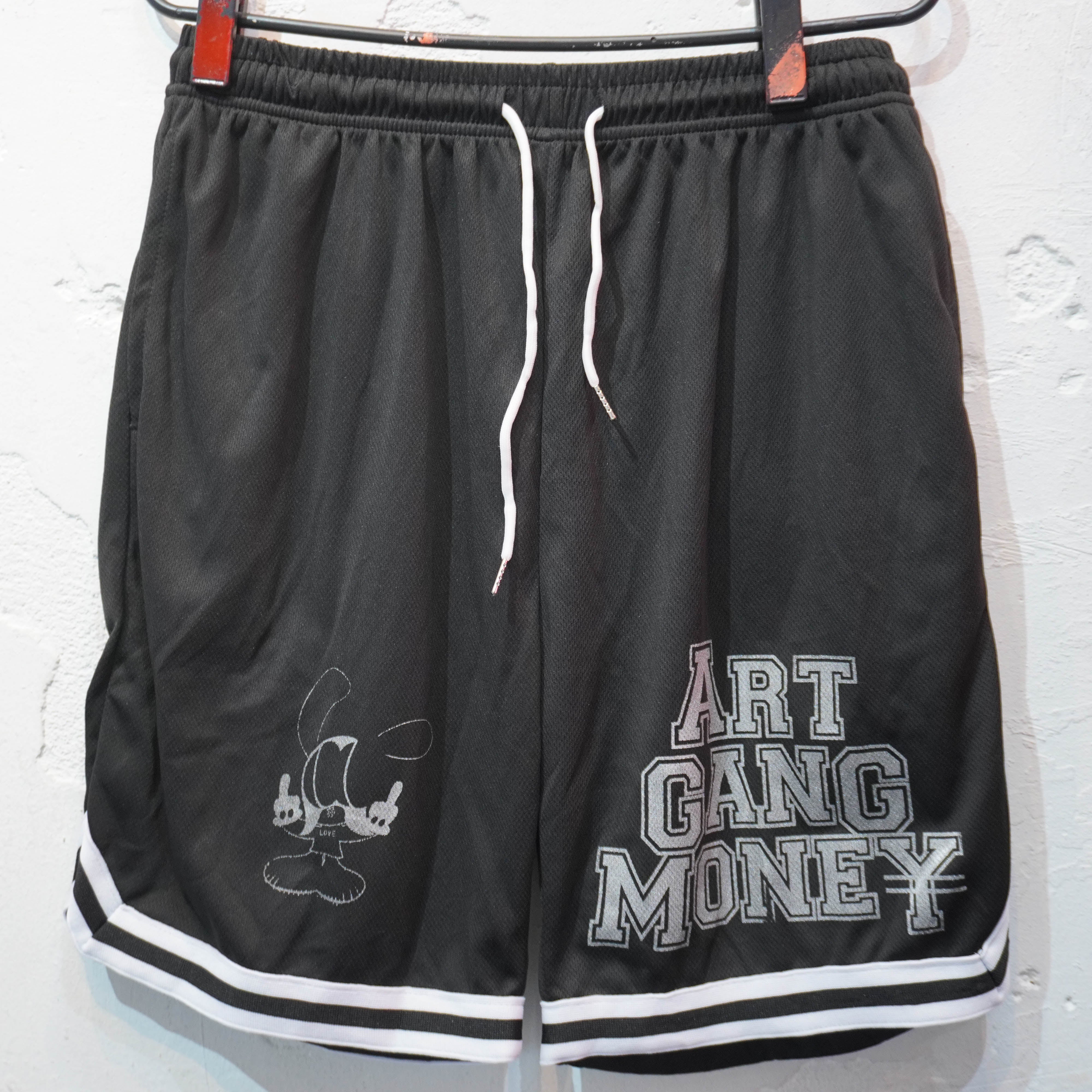 COLORED ART GANG MONEY SHORTS