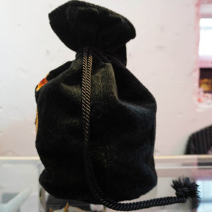 SKOLOCT MONEY BAG-BLACK(ORANGE)