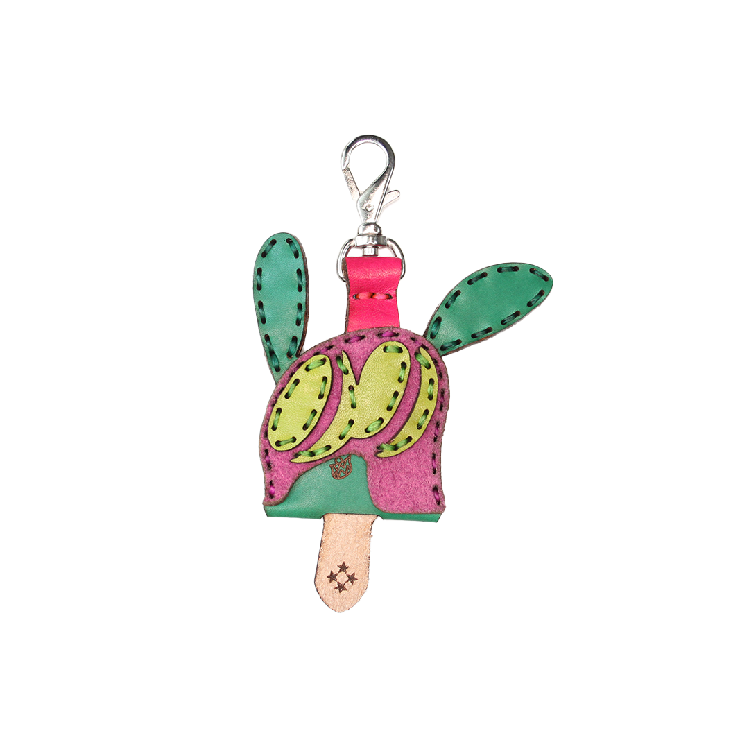 LEATHER KEY COVER - NORMAL EYES
