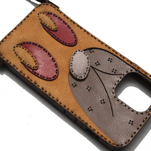 LEATHER PHONE CASE (for iPhone 12 mini)